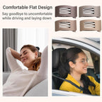 4 PCS Flat Hair Clips, Large Flat Claw Clips for Women Girls, Strong Hold French Hair Clips for Thick Thin Hair, Stylish Classic Hair Barrettes(Neutral Matte)