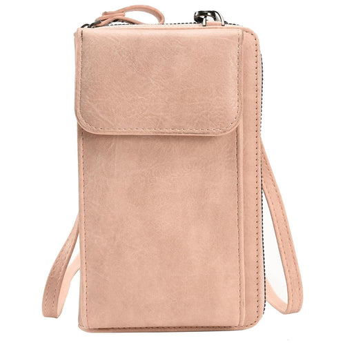 VNLVNL Small Leather Crossbody Bag Cell Phone Purse Women Mini Shoulder Wallet with Credit Card Slots