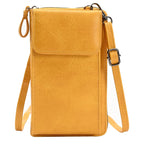 VNLVNL Small Leather Crossbody Bag Cell Phone Purse Women Mini Shoulder Wallet with Credit Card Slots